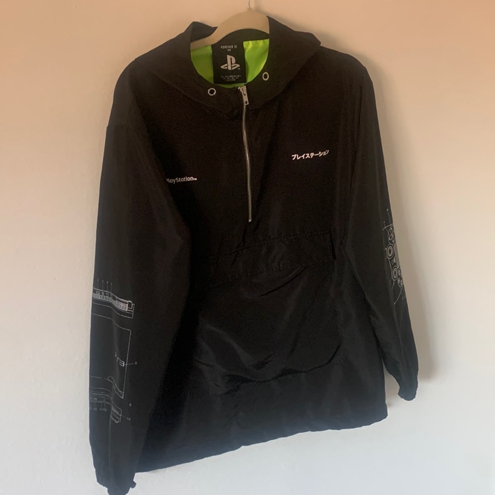 Forever 21 x PlayStation Hooded Poncho